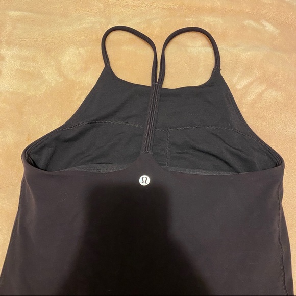 Lululemon Power Y Tank Black Grape Size 6 - Picture 5 of 6
